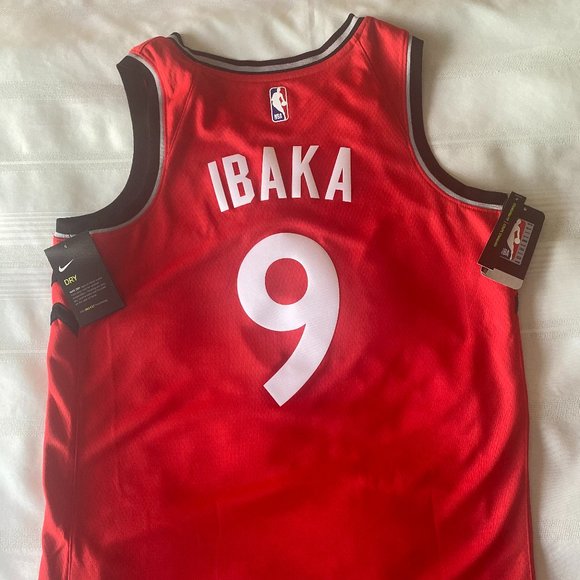 Toronto Raptors Nike Serge Ibaka Swingman Jersey - Picture 2 of 6